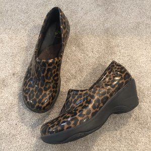 Nurse Mates Pillowtop Cheetah Shoes